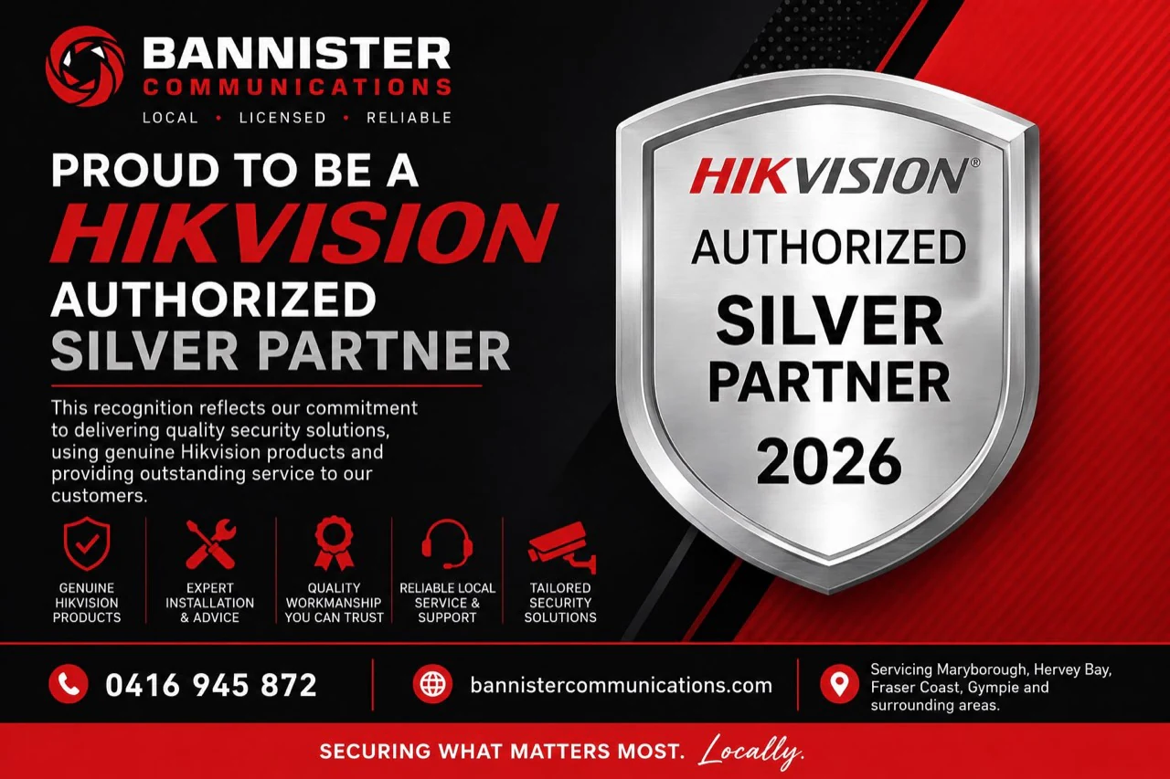 Bannister Communications, Hikvision Authorized Silver Partner 2026