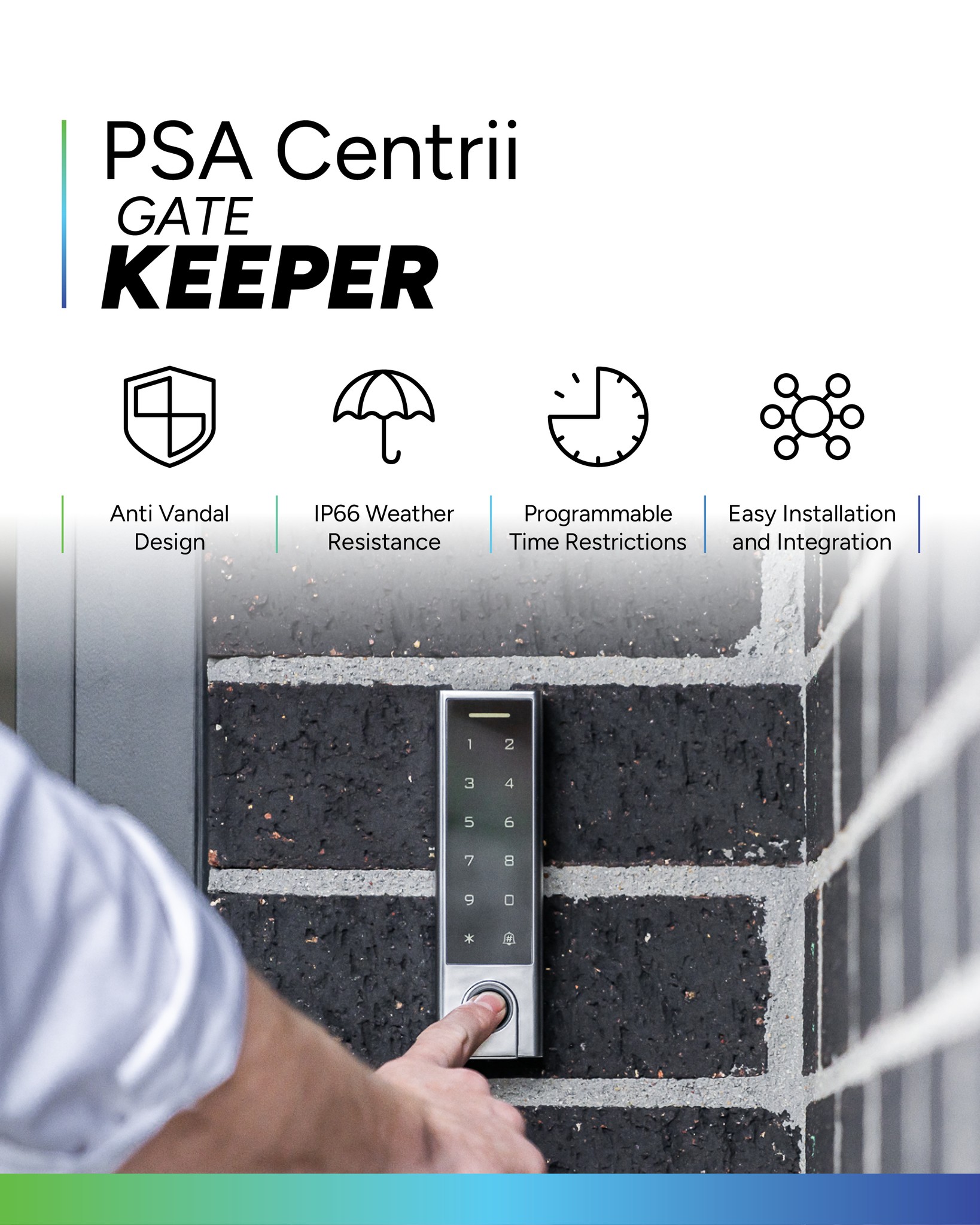 PSA Gate Keeper intercom and access control system for Maryborough properties
